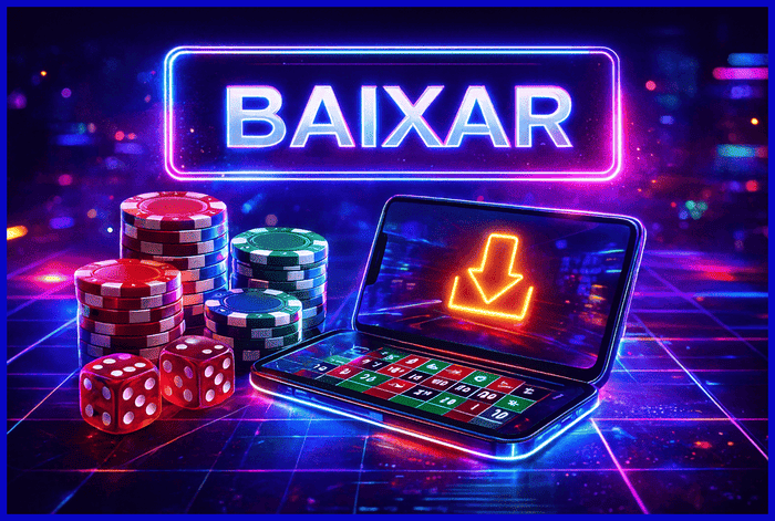 Imagem promovendo o app oficial da SSSGAME para mobile